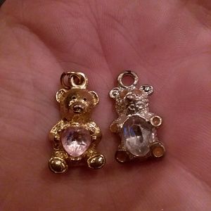 Teddy bear necklace peice
